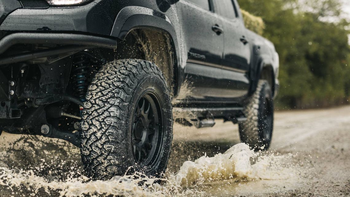 Engineered to improve mud and snow traction.