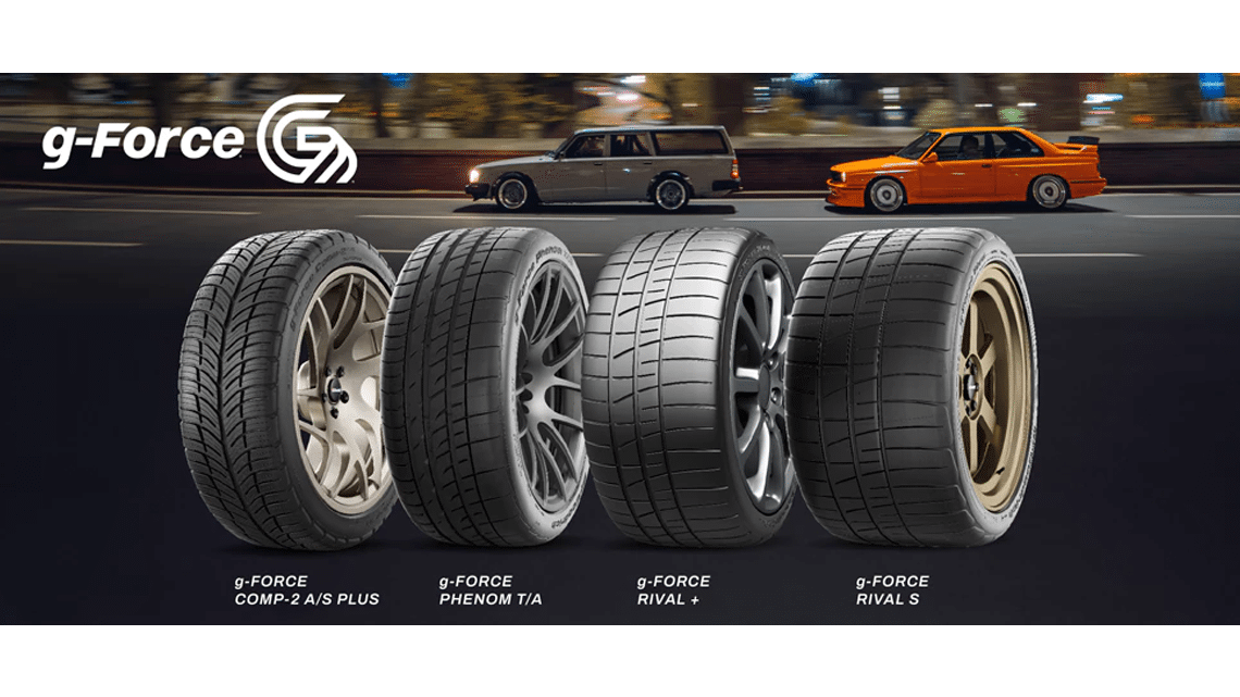 g force logo packshot